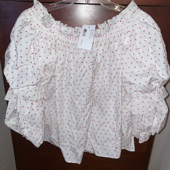 CAROLINE CONSTAS INTERMIX BLOUSE. NEW WITH TAGS.